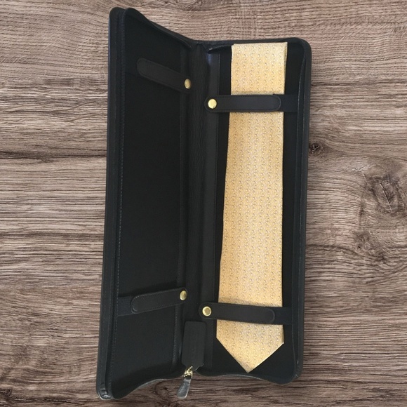 Coach Leather Tie Holder Case - Picture 1 of 8